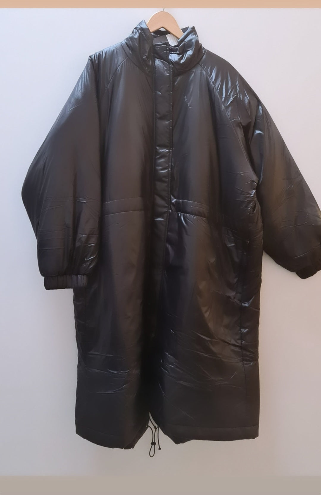 5Preview - Oversize Coat black